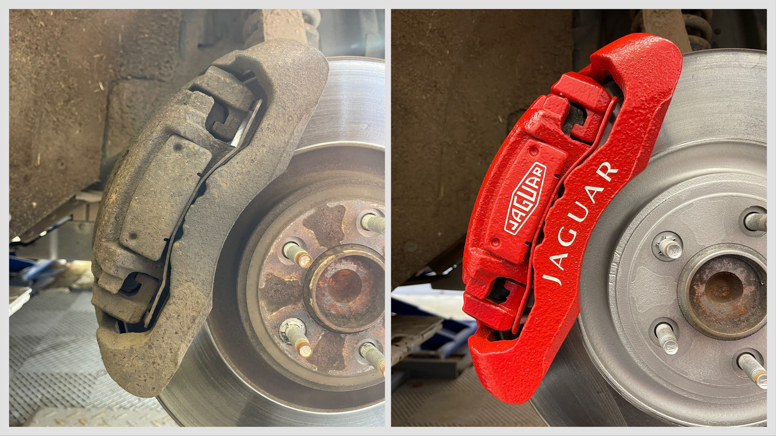 Brake caliper painting