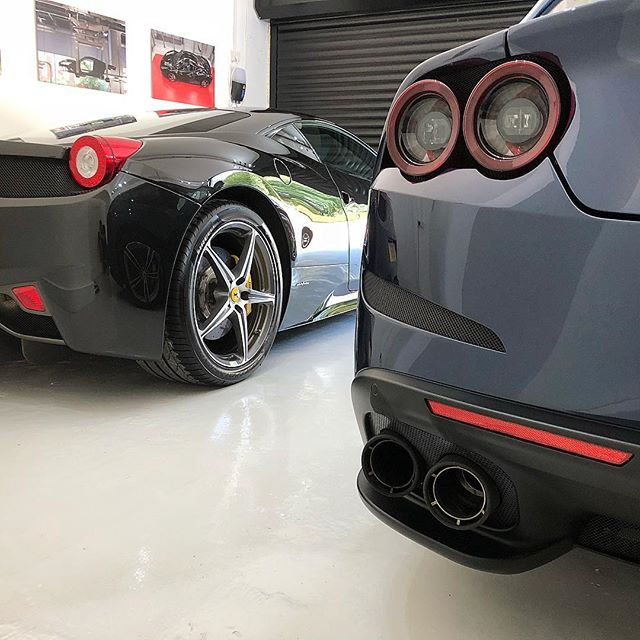 Ferrari detailed by Knight Detailing